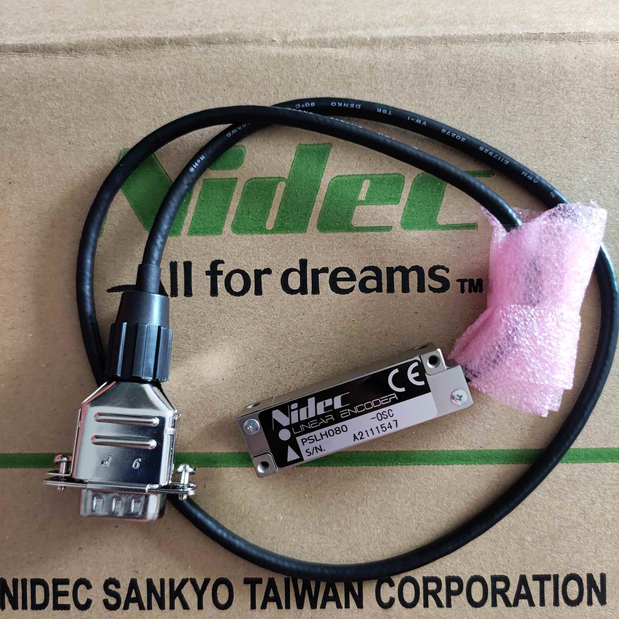 Nidec磁栅尺 PSLH080-0SC 读数头 高精度位移磁气式线性编码器
