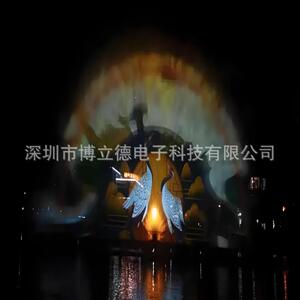 厂家直销激光水幕电影程控水帘投影水舞灯光秀水幕投影激光秀设备