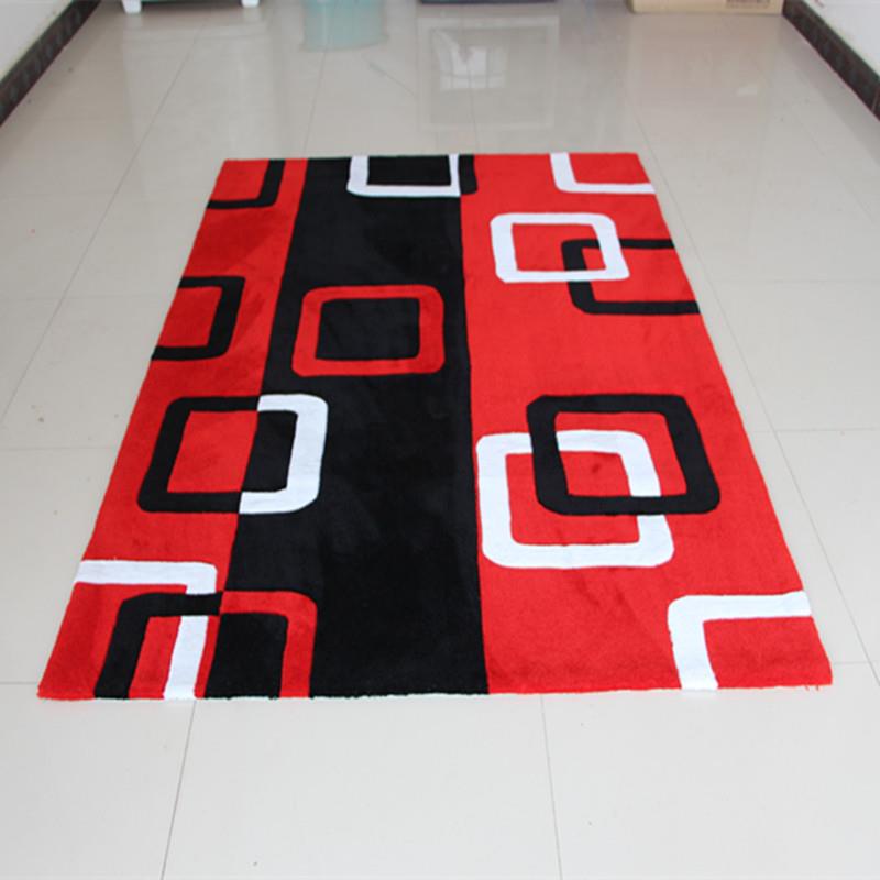 直销简约手工腈纶地毯加厚加密卧室茶几客厅婚房地毯