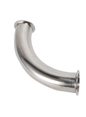 快装3D大弯304生级弯头管件90度快卫装卡式箍弯头