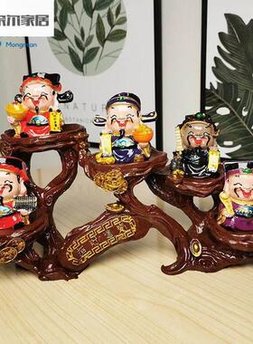 财神爷摆件高级感客厅2026新款财神爷摆件财神爷摆件玄关摆件五路