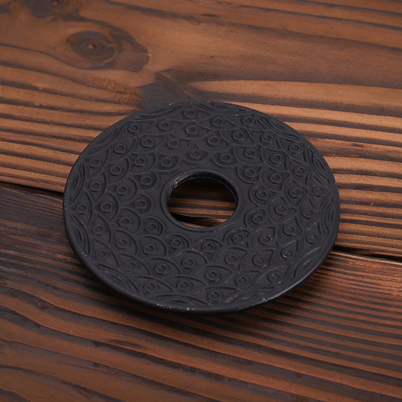 铸铁生铁铸造隔热围炉茶壶茶托