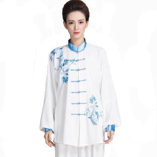 高档古中华太极服韵女时秋尚春武术服太极练功服男中拳国风太极服