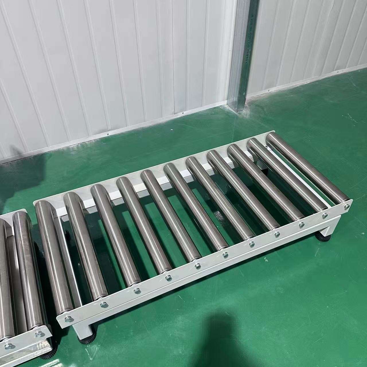 无动力滚筒秤150kg10g交直流两用电子滚筒称