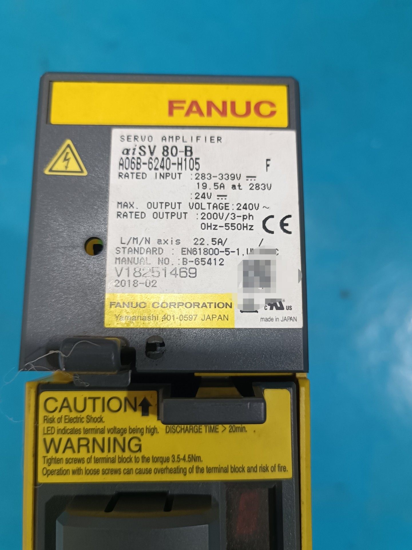 发那科闲置驱动器，功能包好，议价出，低座有修过，侧板无修，已