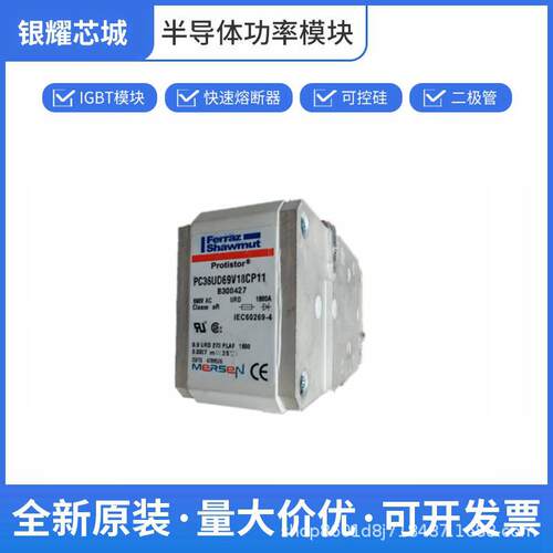 FERRAZ熔断器 美尔森 法国罗兰DN00UD10C50L 原厂出货 质