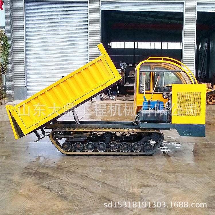 小型履带农用车履带式运输车多少钱一台爬山虎履带自卸车