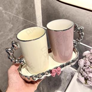 牙刷置物架刷牙杯子 高颜值漱口杯情侣刷牙具杯家用高档洗漱杯套装