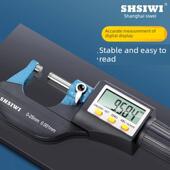 四维数字外径千分尺0 25mm高精度0.001螺旋数字千分尺系列