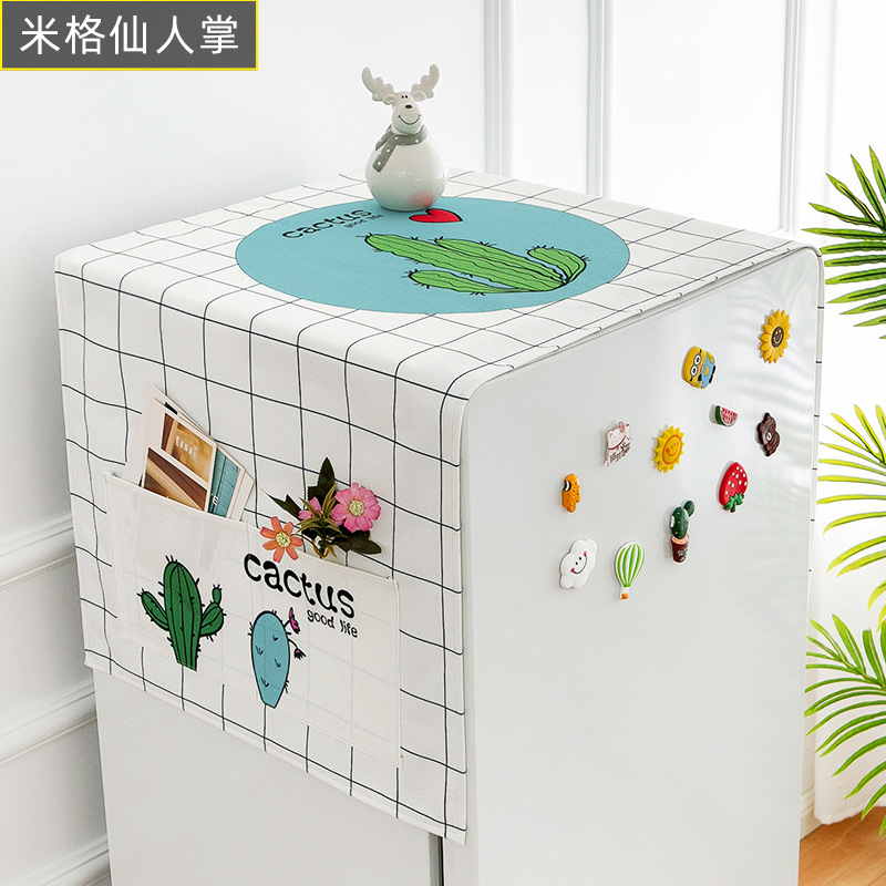 防尘罩洗衣机微波炉冰箱床头罩