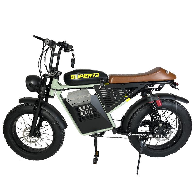 SUPER73电动自行车越野车单车变速双驱减震摩托锂电池助力出口图片