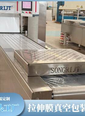 商用海参奶酪奶疙瘩四边封真空包装机罗非鱼鲽鱼拉伸膜真空机