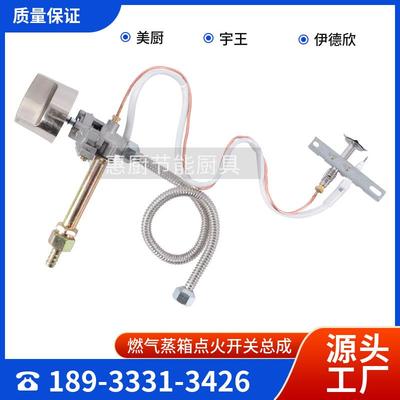 包邮美厨宇王伊德欣蒸饭柜点火器电子打火开关总成煤气燃气阀配件