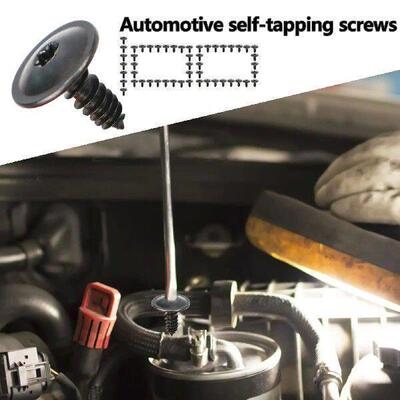 For Volkswagen B5 Audi Q5 Self Tapping Screws 100 Pieces