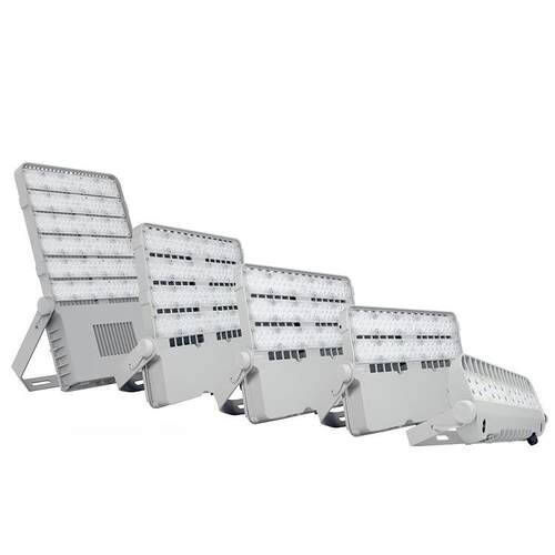 差异化控标投光灯200W私模多标点LED泛光灯小角度投射偏光投光灯