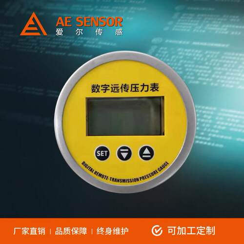 厂家供应AE-P1智能数显远传压力表 4-20mA/RS485信号输出60mm表盘