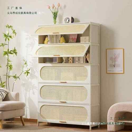家用书柜收纳柜整理架柜带门学生童客儿厅卧置室多PZG层书架落地