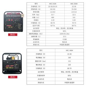 柴级油交体直流工程户外家用工业便192FE/21捷移动式发电焊一机2