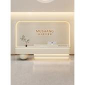 美容院收银台服装 店瑜伽馆吧台舞蹈培训班医美诊所前台公司接待台