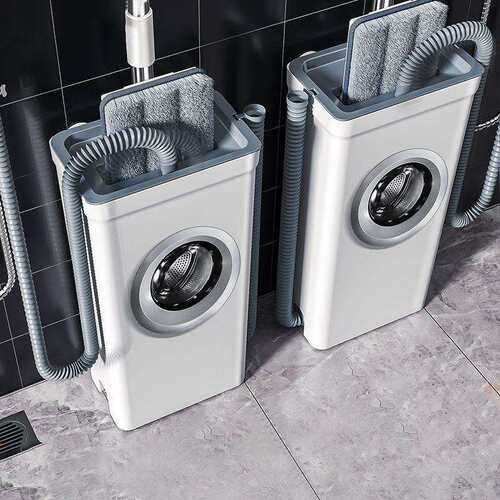 免手洗拖把家用一拖净大号平板墩布懒人吸水拖布2024新款拖地神器