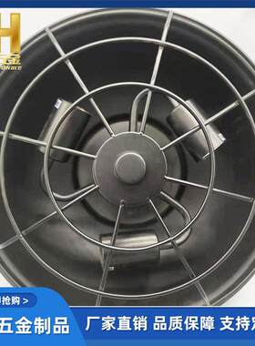 风扇灯铁艺三灯灯罩 铁艺磨砂日式吊灯 客餐厅灯透光率灯罩厂家