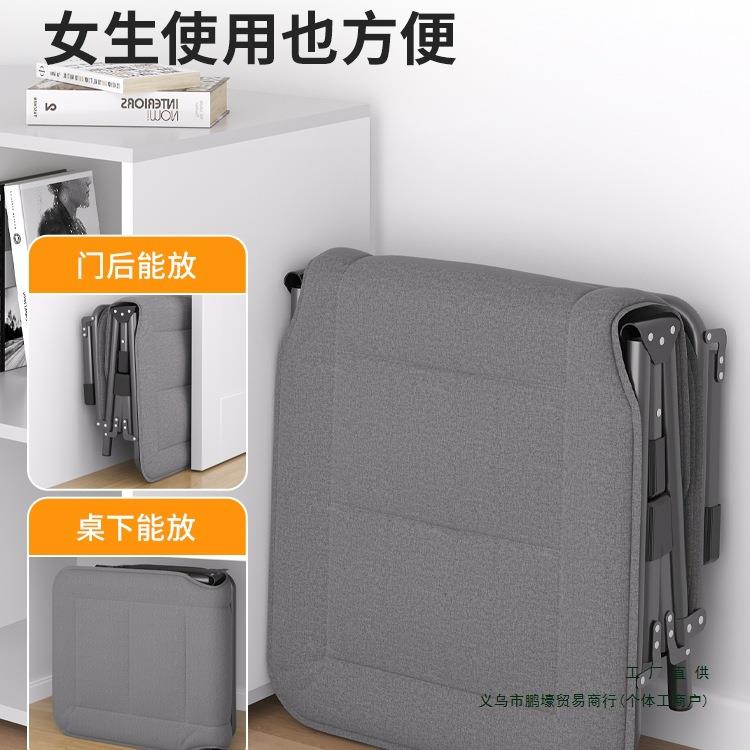 折小叠床公人床便985携式办室用午休床上班族单午睡工位成人午觉