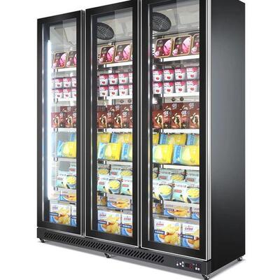 冷冻展示柜商用速冻柜急冻肉类冻品三门立式冰箱双门展示低温冰柜
