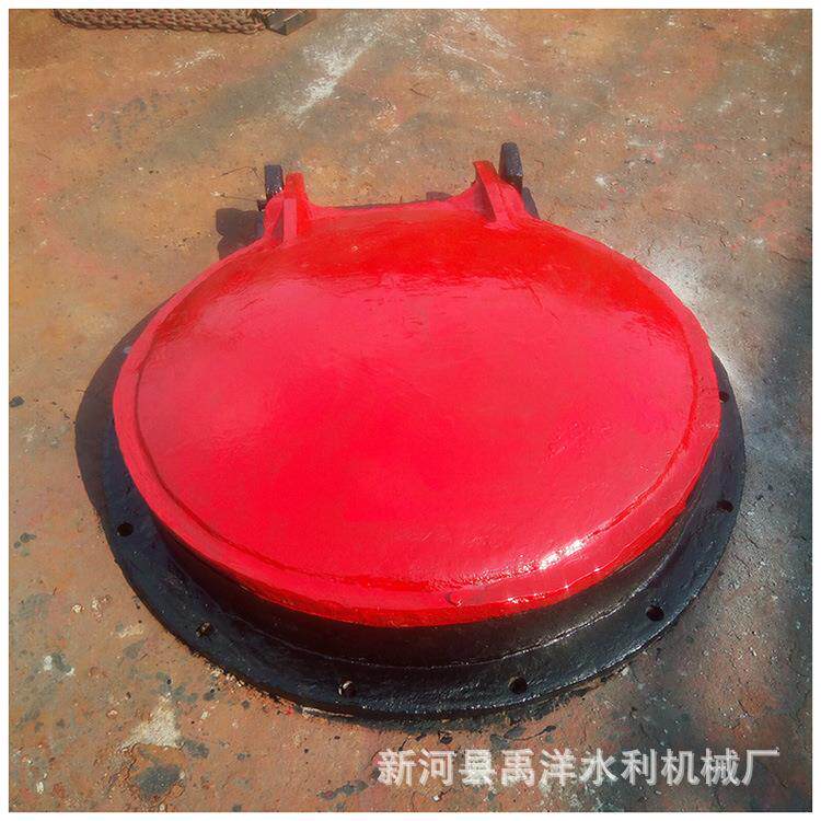 家铸铁拍门玻璃钢拍WCD门厂复合材料拍门水铸铁门利污水拍管道拍