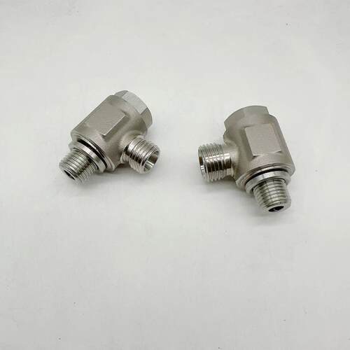 1CI-B-KDS 不锈钢液压接头铰接式英制胶垫密封管螺纹柱端可调方向