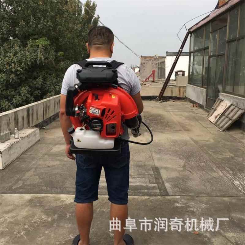 598大功率两冲程风汽力火灭机单人背负式道路清扫机除尘油风吹机