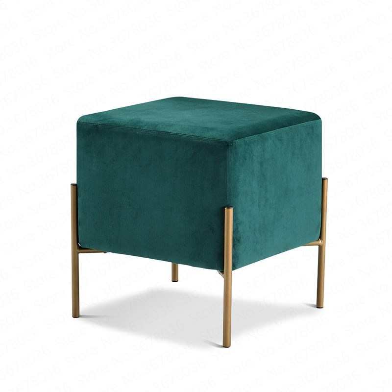 Modern Minimalist Shoe Bench Sofa Small Square Stool Persona
