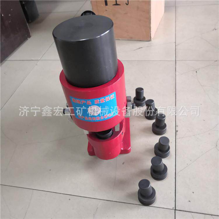 6号5号4号角钢冲孔机 手动角钢角铁冲孔机角钢冲孔加工机