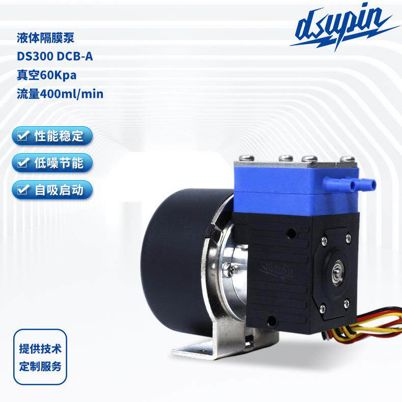 液体隔膜泵DS300DCB-A微型液体隔膜泵12V/24V微型电动隔膜泵图片
