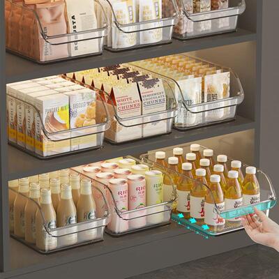 Kitchen Cabinet Storage Box, Snack and Miscellaneous Organiz