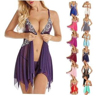 Sexy G-string Sleepwear Lingerie Babydoll Women Underwear