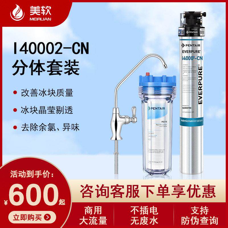 滨特尔I40002套装美国爱惠浦净水器商用大流量制冰机用净水器