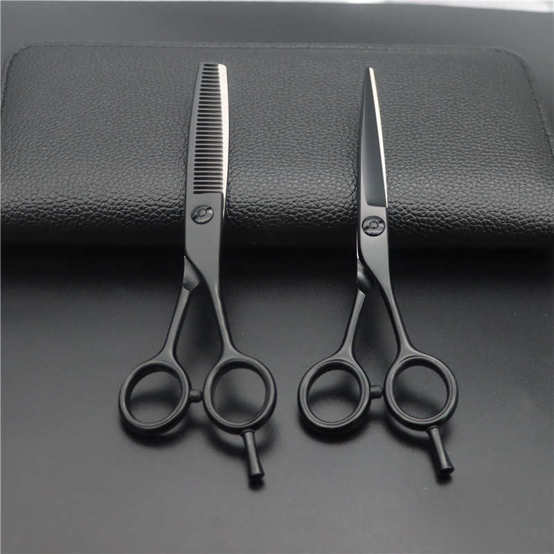 金色a 美发型漆 剪刀烤烤剪440c黑色看a 玫瑰 剪漆 字对称柄剪刀