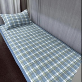 大学生宿舍床盖90 200cm寝室上下铺单人床双面防滑床单冬保暖加绒