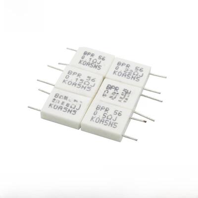 Bpr56无感水泥电阻5W 0.015 0.02 0.05 0.1 0.2 0.22 0.33R0.5欧