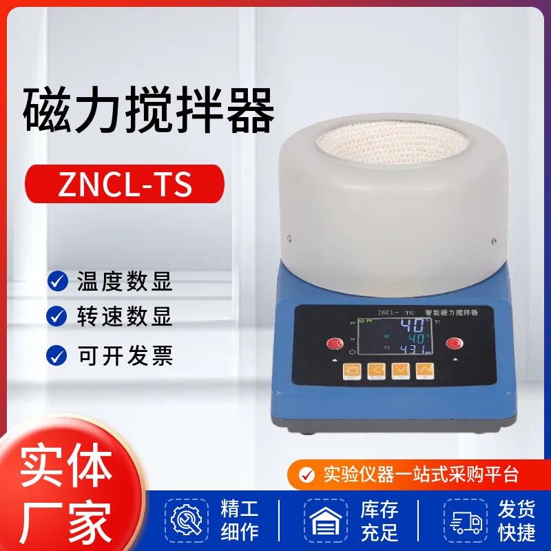 绪航磁力搅拌电热套实验室ZNCL数显恒温加热搅拌器 调温电加热套