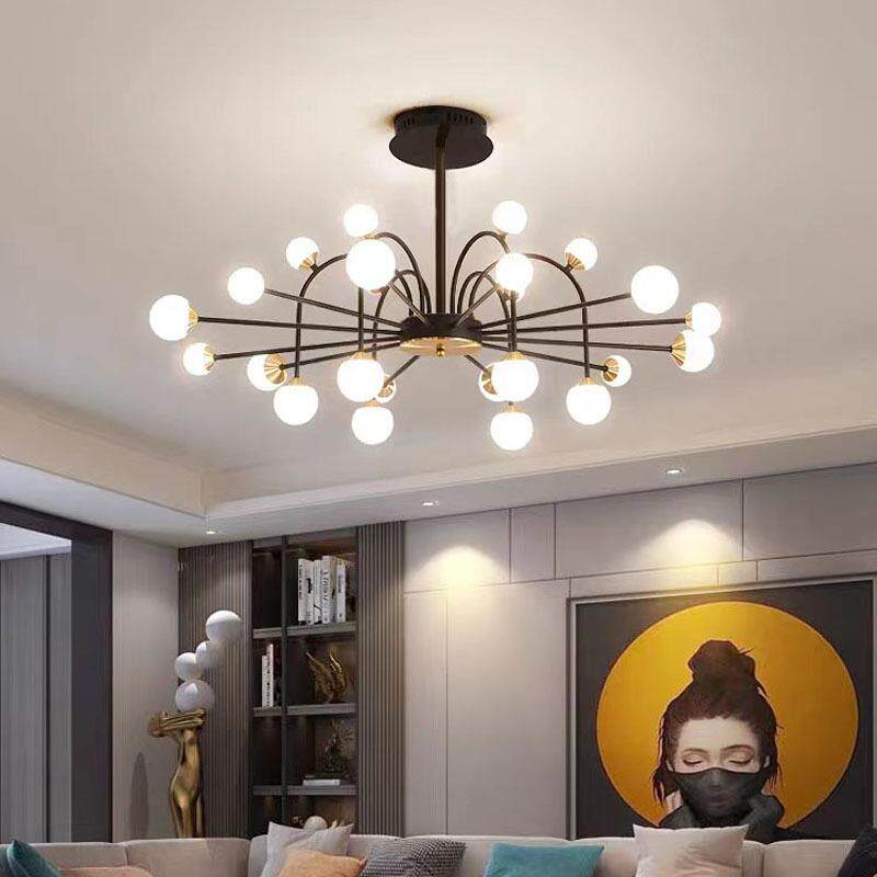 厂家直供客厅灯现代简约大气吊灯餐厅卧室创意led吸顶灯新款灯具