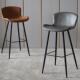 吧台椅家用高脚凳现代简约靠背吧台凳前台椅餐厅创意休闲酒吧椅子