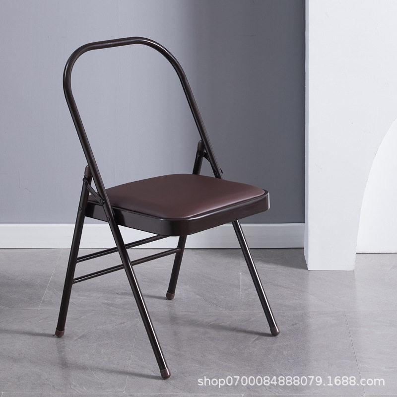 瑜伽椅辅助加粗厚瑜伽折叠椅万能瑜伽普拉提瑜伽馆辅具凳子