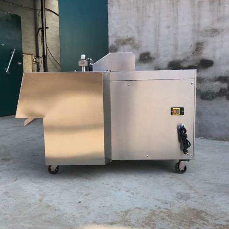 全自动切鱼块机商用剁骨机家用切丁机剁鸡块机食品加工设备