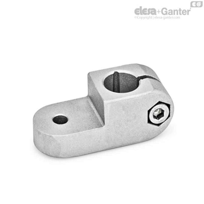 Elesa Ganter伊莉莎冈特 GN 273 旋转管夹头 铝制或不锈钢管身