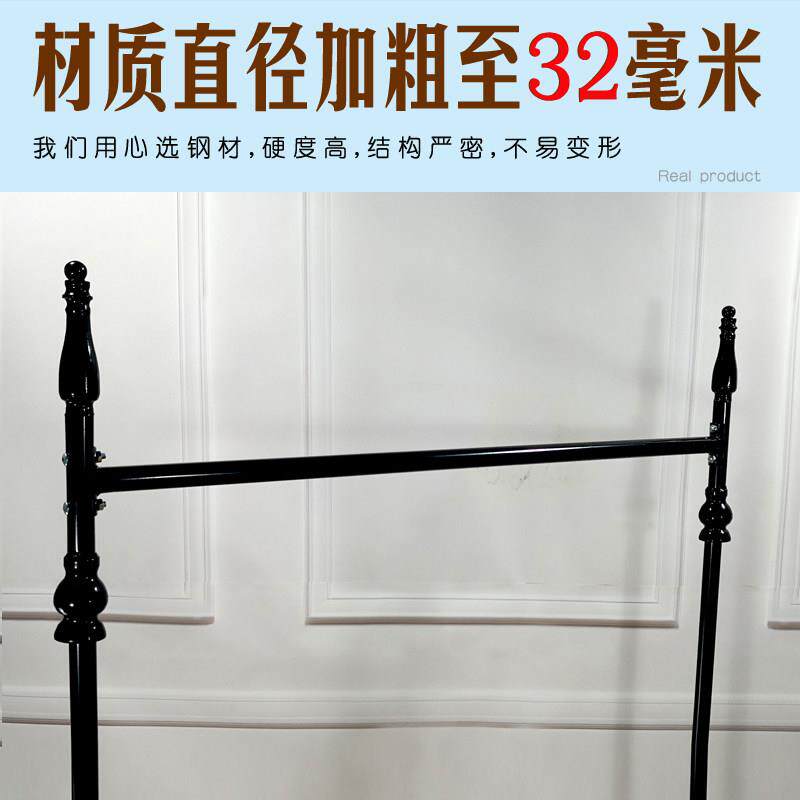 铁艺服装店衣展示式架落地服装货挂衣服架子覆古架落地衣架单860