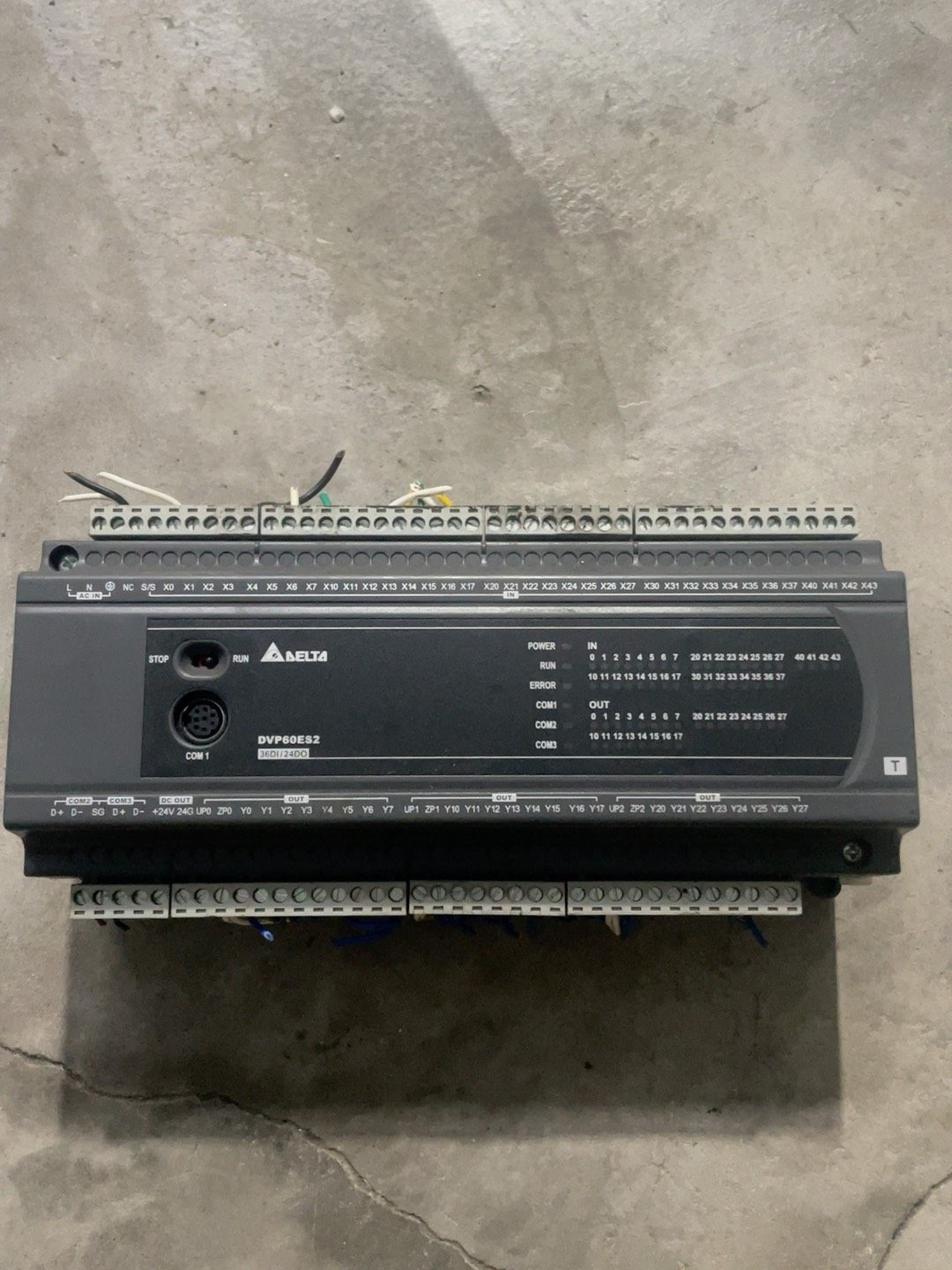 台达PLC DVP60ES200T，实物拍摄，功能包好