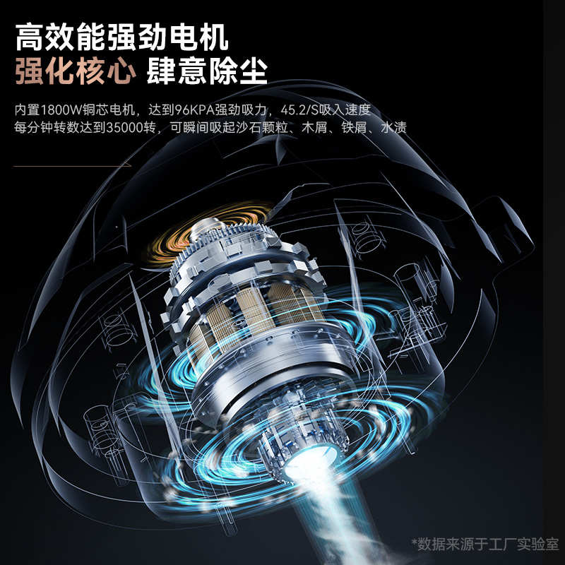 吸尘器大吸力家用强力功率洗车用装修美缝专用商用吸尘机工业