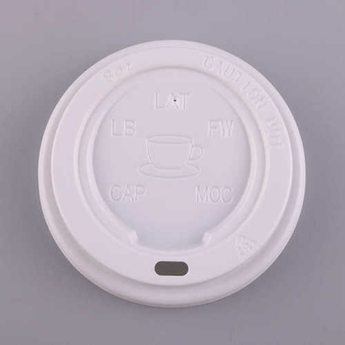 厂家直销 新品发布 8oz塑料防漏杯盖 一次性杯盖 塑料杯盖