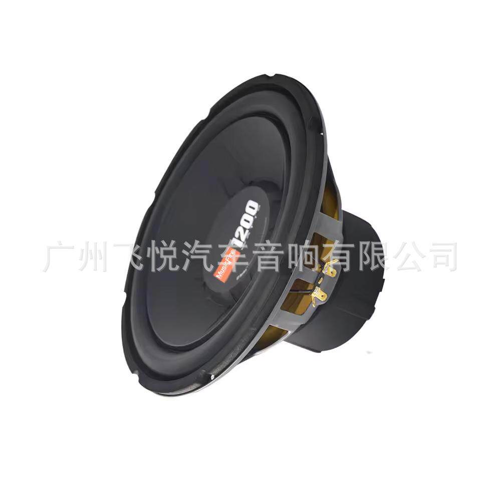 汽音响车GGG圈装车载音响-S1212改寸低音喇叭单线超重低音炮